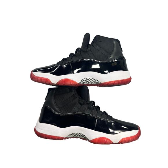 Jordan Retro 11 Bred Patent Leather Playoffs Athletic main image 6